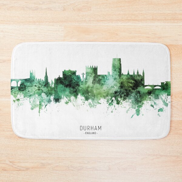 Item preview, Durham England Skyline Cityscape designed and sold by ArtPrints.