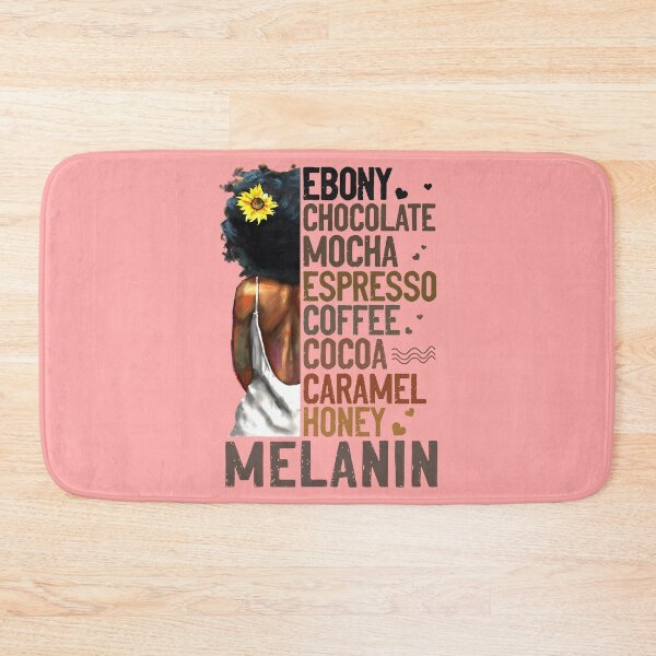 Item preview, "Ebony Chocolate Mocha Espresso Coffee Cocoa Caramel Honey Melanin" Afro Art designed and sold by LYSandCo.