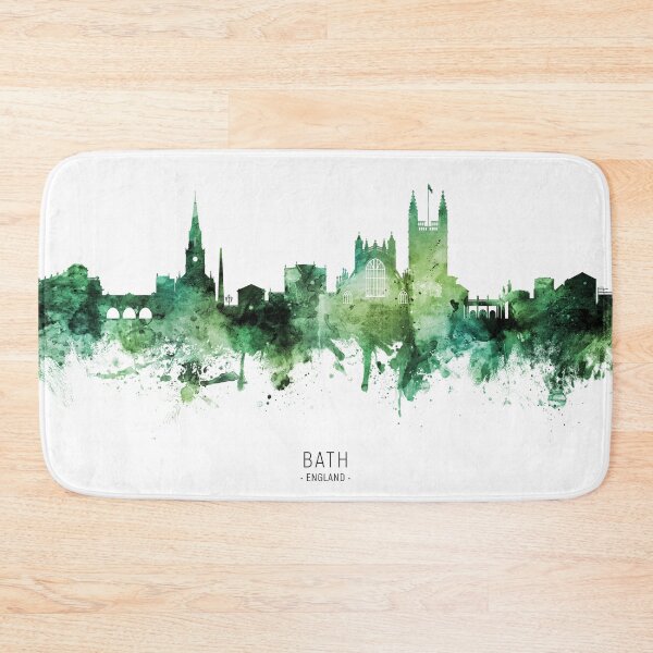 Item preview, Bath England Skyline Cityscape designed and sold by ArtPrints.
