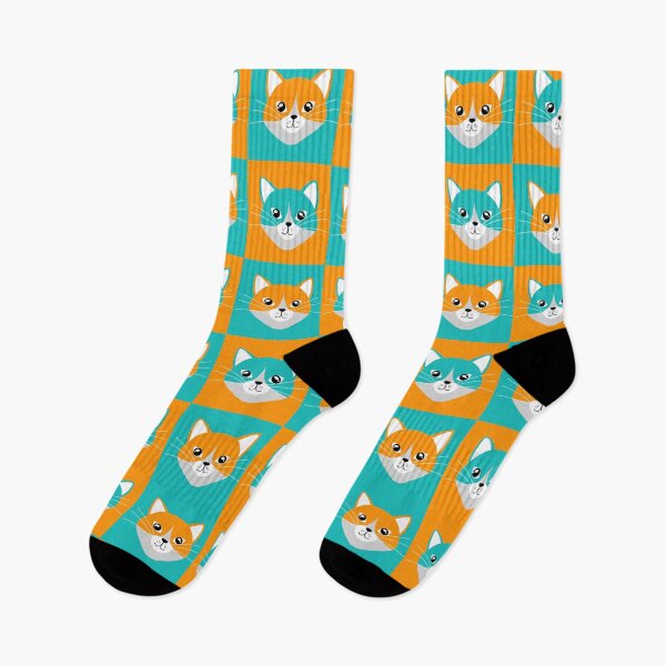 Item preview, Cat face patterns  designed and sold by CoolArtByMboya.