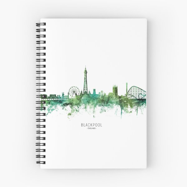 Item preview, Blackpool England Skyline designed and sold by ArtPrints.