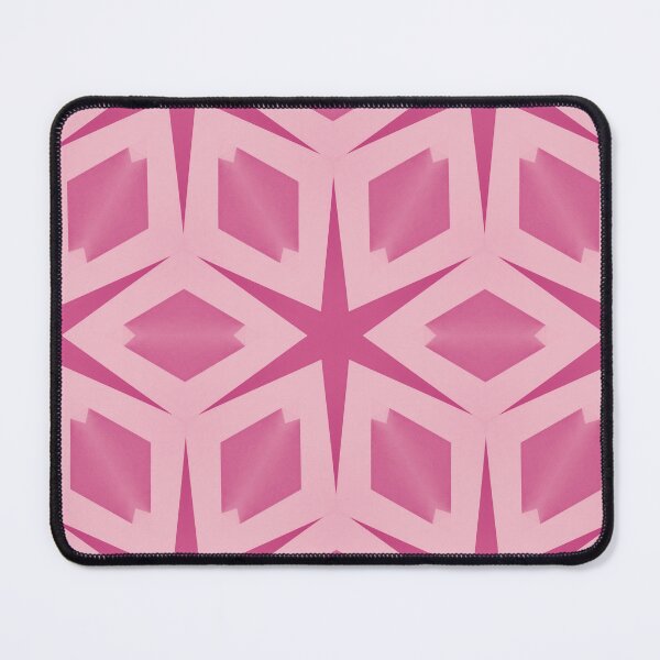 Item preview, Pink Star Geometric Pattern designed and sold by elliebart.