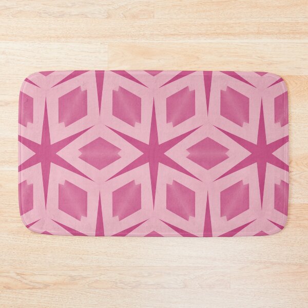 Item preview, Pink Star Geometric Pattern  designed and sold by elliebart.