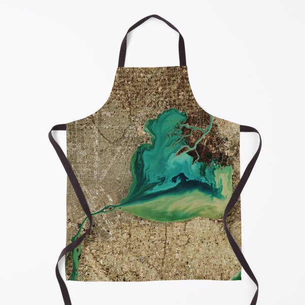 Item preview, Lake St. Clair from space designed and sold by Raureif.