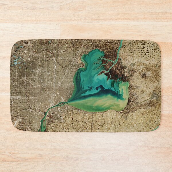 Item preview, Lake St. Clair from space designed and sold by Raureif.