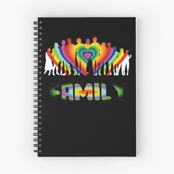 Item preview, Family Rainbow Group Heart Love designed and sold by stuartsemporium.