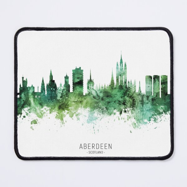 Item preview, Aberdeen Scotland Skyline designed and sold by ArtPrints.