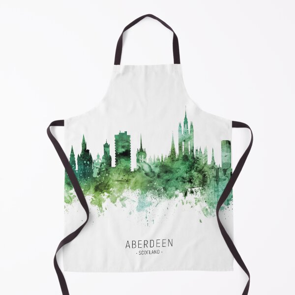 Item preview, Aberdeen Scotland Skyline designed and sold by ArtPrints.