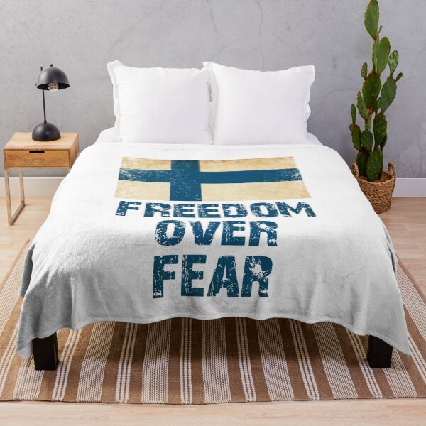Item preview, Freedom over fear Finland designed and sold by Markotropoya22.