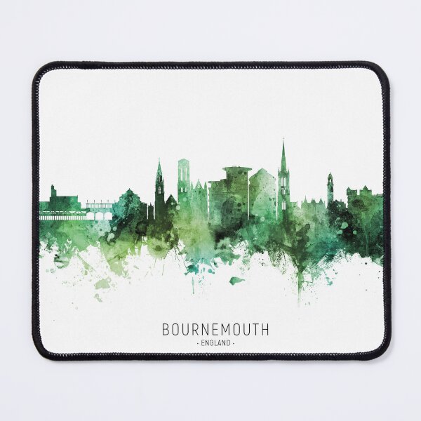 Item preview, Bournemouth England Skyline designed and sold by ArtPrints.