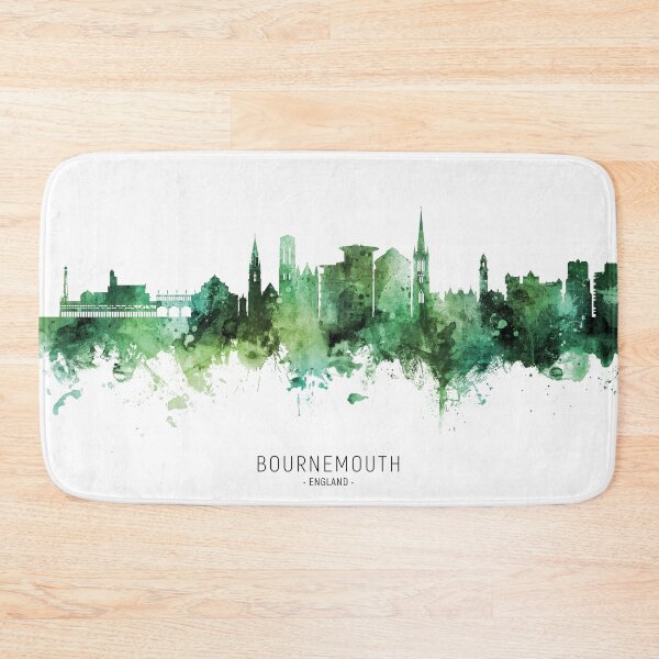 Item preview, Bournemouth England Skyline designed and sold by ArtPrints.