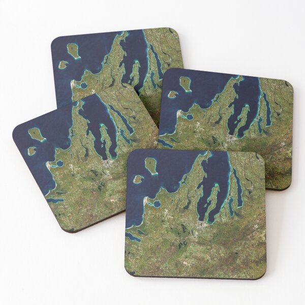 Item preview, Leelanau Peninsula, US from space designed and sold by Raureif.