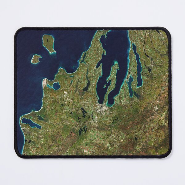 Item preview, Leelanau Peninsula, US from space designed and sold by Raureif.