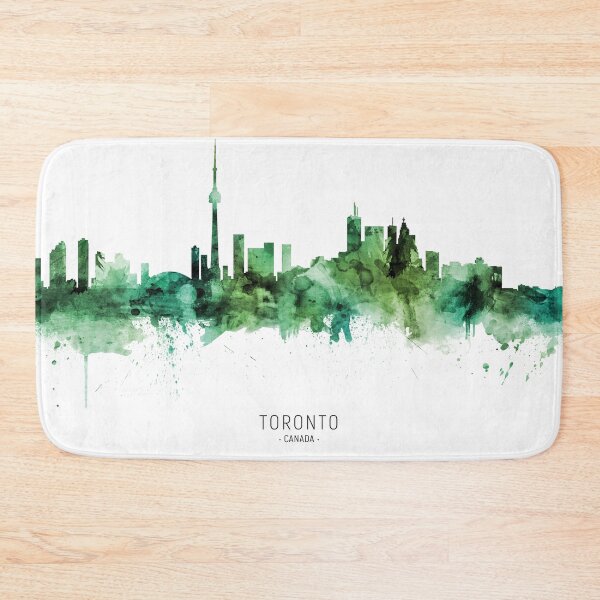 Aperçu de l'œuvre Toronto Canada Skyline créée et vendue par ArtPrints.