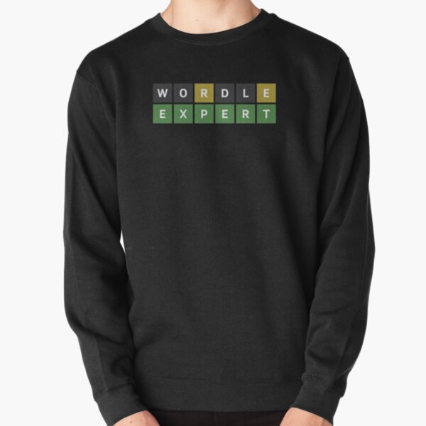 Wordle Expert (Wordle Style) Pullover Sweatshirt