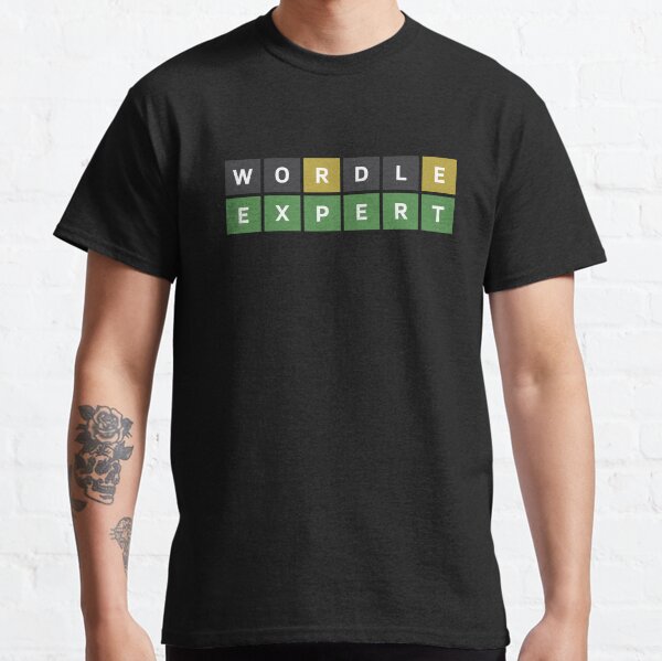 Wordle Expert (Wordle Style) Classic T-Shirt