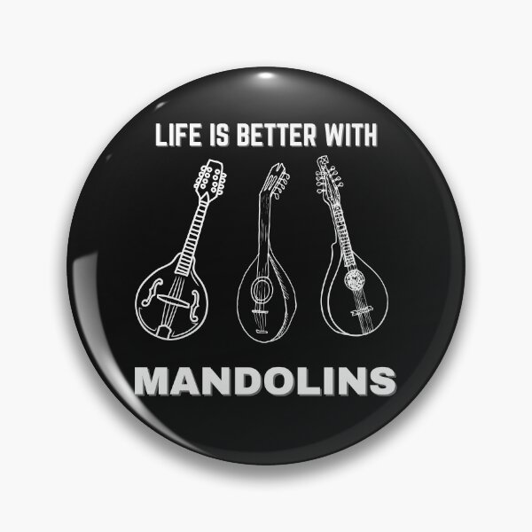 Item preview, Life is Better with Mandolins, Gifts for Mandolin Players, Mandolin Player Shirts designed and sold by Urban-Celt.