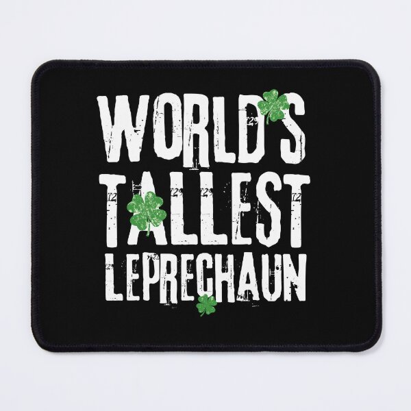 Item preview, World's Tallest Leprechaun - Grunge Shamrock Funny St. Patrick's Day Gifts designed and sold by ohmier.
