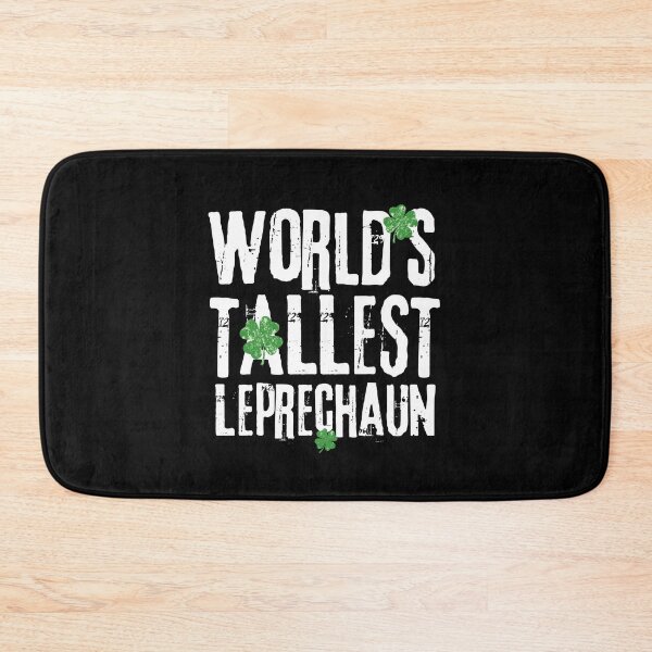 Item preview, World's Tallest Leprechaun - Grunge Shamrock Funny St. Patrick's Day Gifts designed and sold by ohmier.