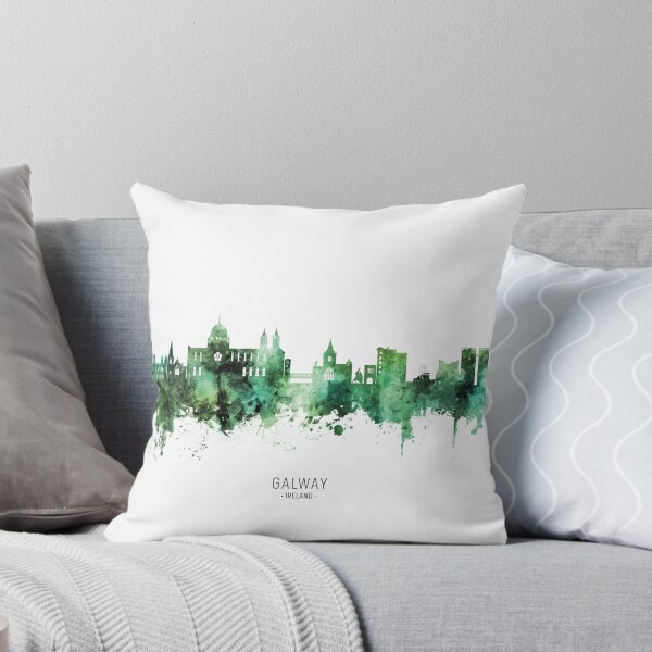 Artikelvorschau, Galway Ireland Skyline entworfen und verkauft von ArtPrints.