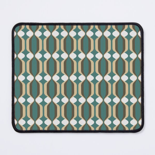 Item preview, Retrotaidetta, 70s Aesthetic Mid Century Retro Geometric Pattern designed and sold by BesanoStyle.