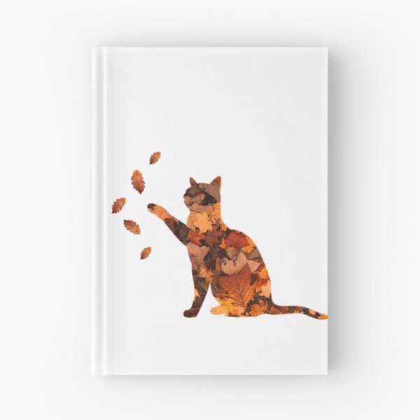 Item preview, Autumn Cat: Fall Leaves Cat designed and sold by Catspeople.