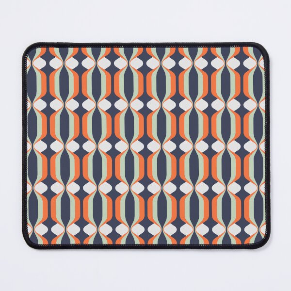Item preview, Retrotaidetta, 70s Aesthetic Mid Century Retro Geometric Pattern designed and sold by BesanoStyle.