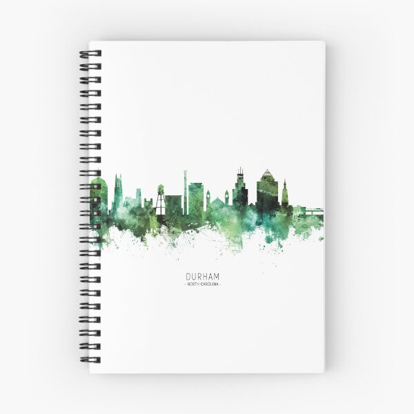 Artikelvorschau, Durham North Carolina Skyline entworfen und verkauft von ArtPrints.