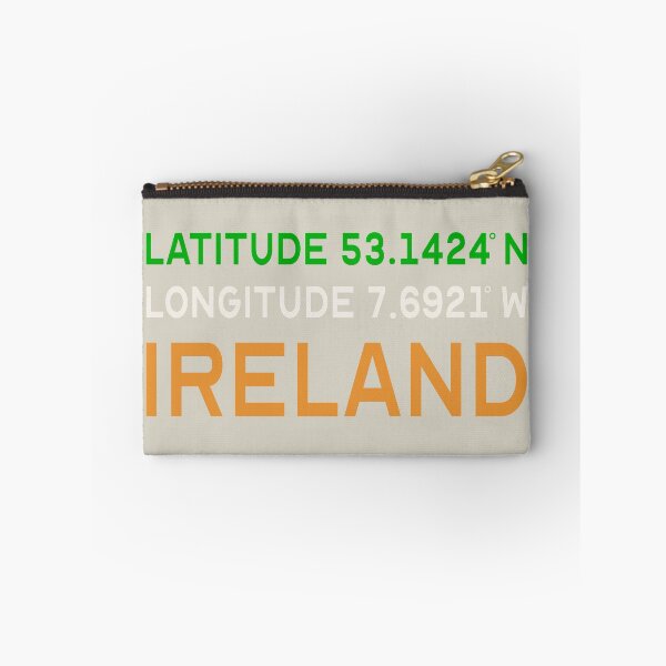 Item preview, Longitude And Latitude Co-ordinates To Ireland Cool Design, Great Design For St Patrick's Day designed and sold by TrulyEpoque.