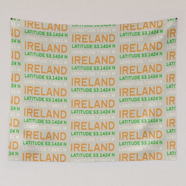 Item preview, Longitude And Latitude Co-ordinates To Ireland Cool Design, Great Design For St Patrick's Day designed and sold by TrulyEpoque.