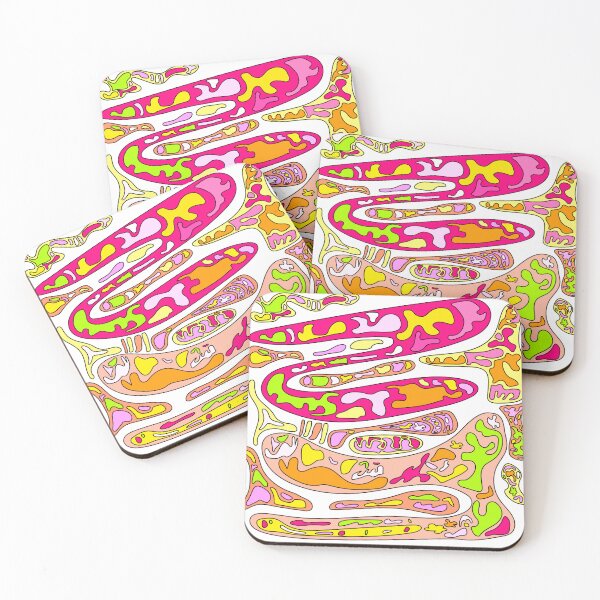 Item preview, amoeba banana lime designed and sold by d-w-h design.