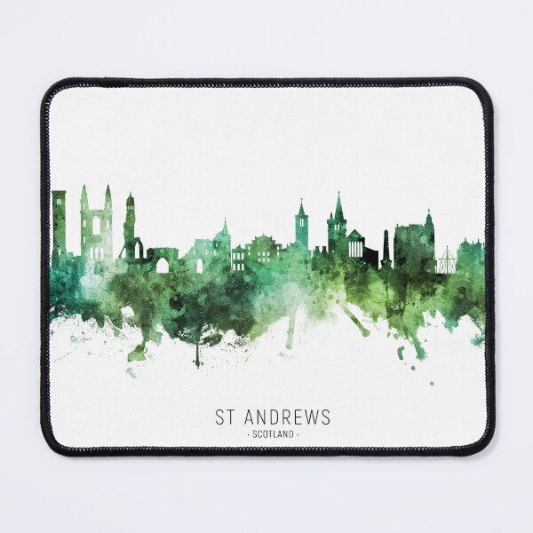 Item preview, St Andrews Scotland Skyline designed and sold by ArtPrints.