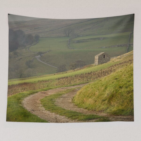 Item preview, A Keld barn in Autumn designed and sold by heidipics.