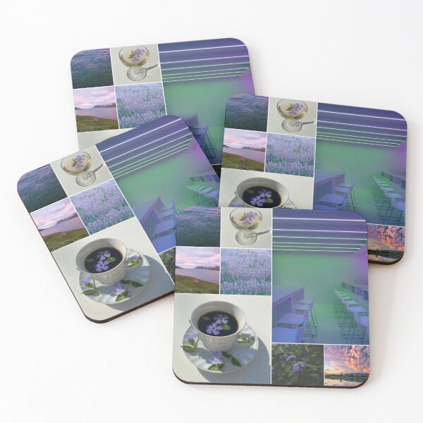 Item preview, Purple and Green Aesthetic Collage designed and sold by Mushroom-Gorge.