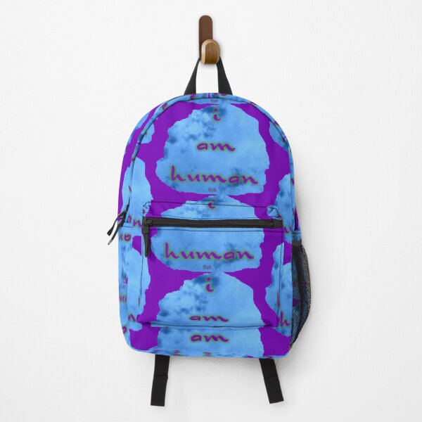 Item preview, i am human (purple) designed and sold by Dorothy Ogda Laxton.