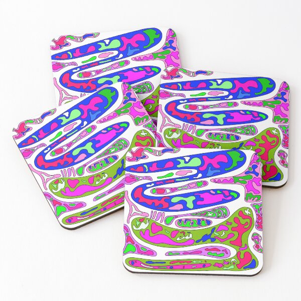 Item preview, amoeba hyperscape designed and sold by d-w-h design.