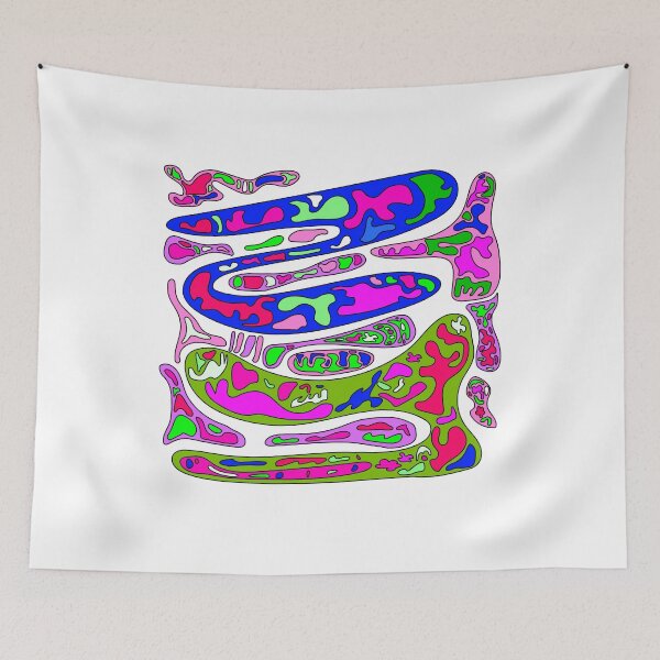 Item preview, amoeba hyperscape designed and sold by d-w-h design.