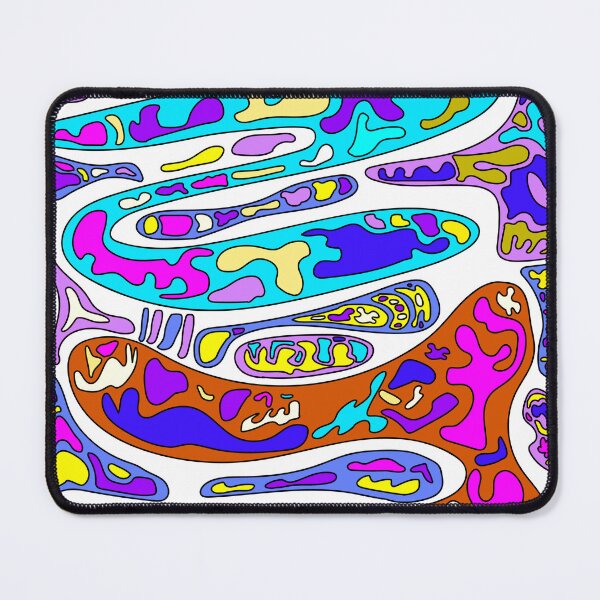 Item preview, amoeba cyan designed and sold by d-w-h design.