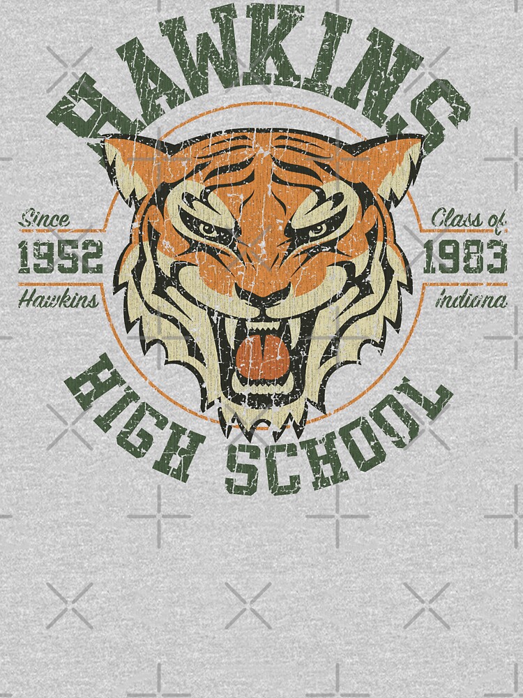 Home Of The Tigers Indiana Hawkins 1952 1983 High School Shirt