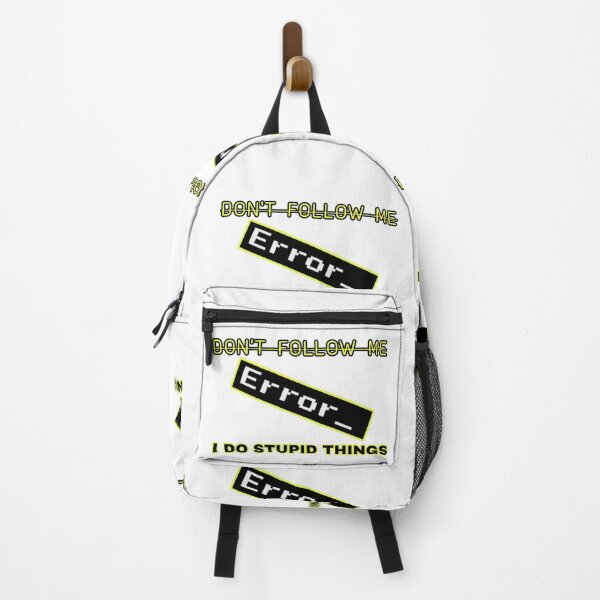 Item preview, Don’t follow me, i do stupid things  designed and sold by sizamix.