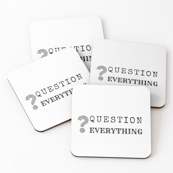 Item preview, Question everything - Question everything art clothing designed and sold by Mintminz.