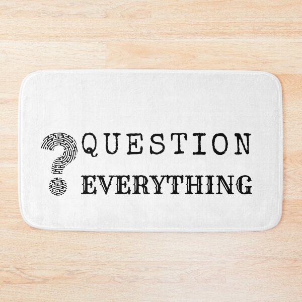 Item preview, Question everything - Question everything art clothing designed and sold by Mintminz.