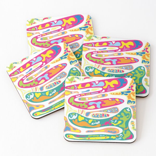 Item preview, amoeba crayons flat designed and sold by d-w-h design.