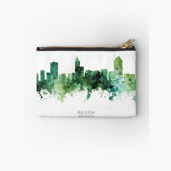 Item preview, Raleigh North Carolina Skyline designed and sold by ArtPrints.