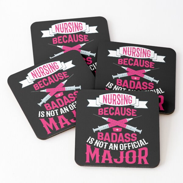 Item preview, Nursing Because Badass Is not n Official Major designed and sold by Joxxio.