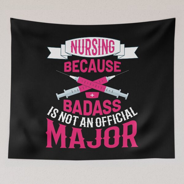 Item preview, Nursing Because Badass Is not n Official Major designed and sold by Joxxio.