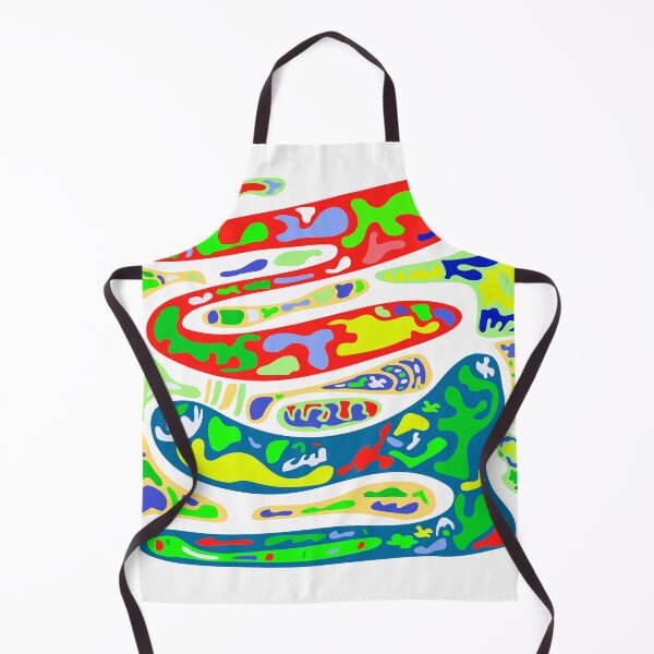 Item preview, amoeba neon crayons flat designed and sold by d-w-h design.