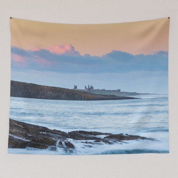 Item preview, Dunstanburgh Castle Sunset designed and sold by heidipics.