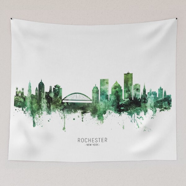 Item preview, Rochester New York Skyline designed and sold by ArtPrints.