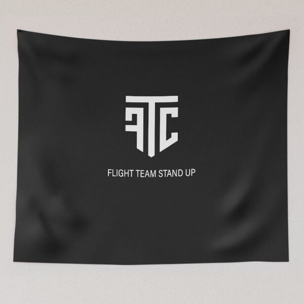 Artikelvorschau, Flightreacts Merch Flight Team Stand Up Ftc Logo Klassisches T-Shirt entworfen und verkauft von BastianBilz.